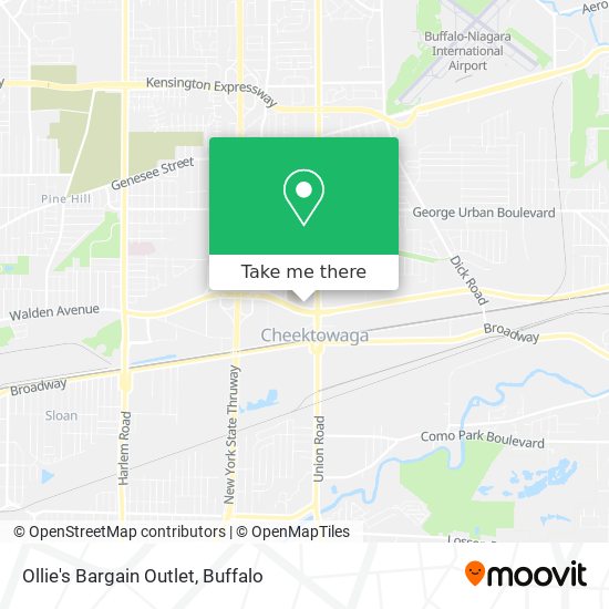 Ollie's Bargain Outlet map