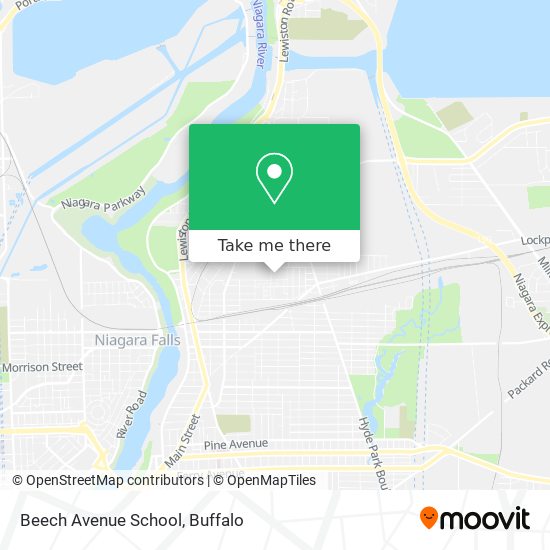 Beech Avenue School map