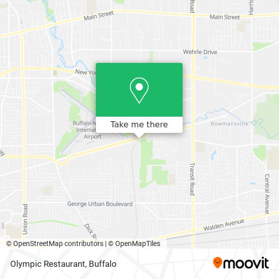 Olympic Restaurant map