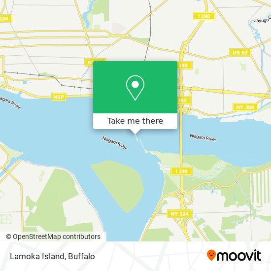Mapa de Lamoka Island