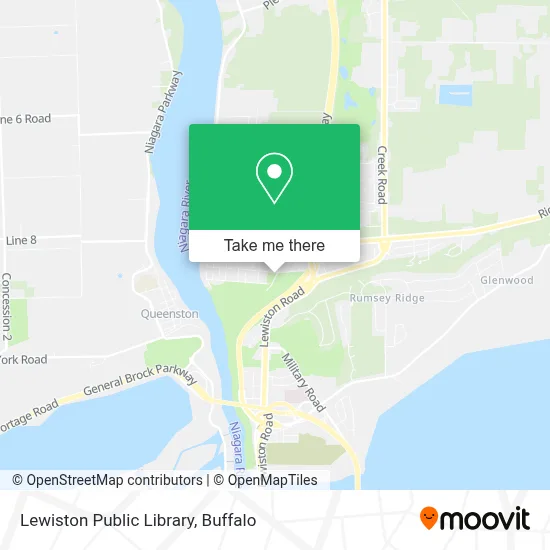 Lewiston Public Library map