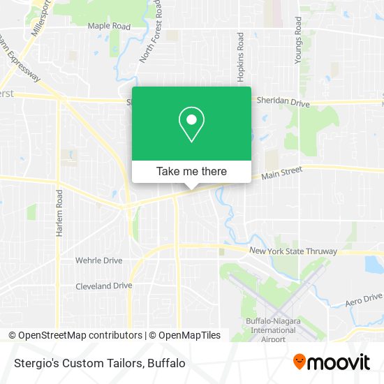 Stergio's Custom Tailors map