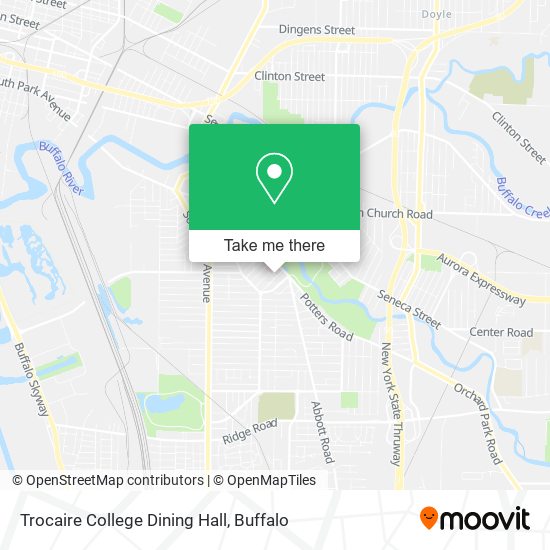 Mapa de Trocaire College Dining Hall