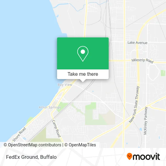 FedEx Ground map