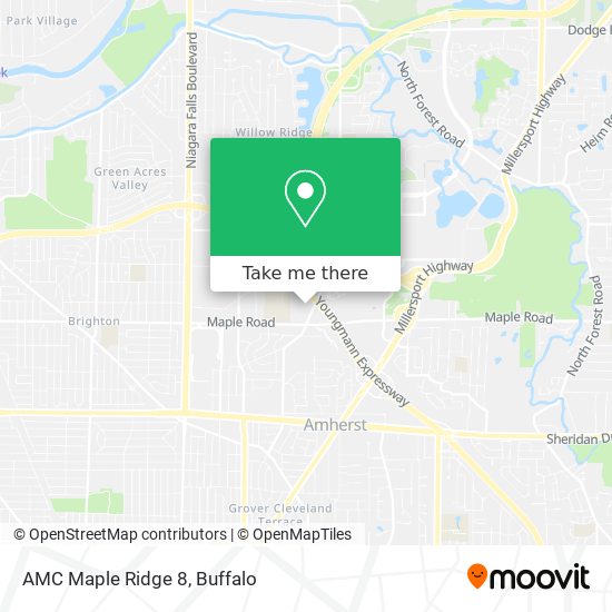 Mapa de AMC Maple Ridge 8