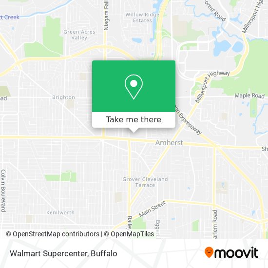 Walmart Supercenter map