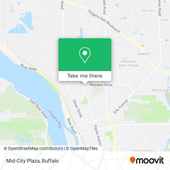 Mapa de Mid-City Plaza