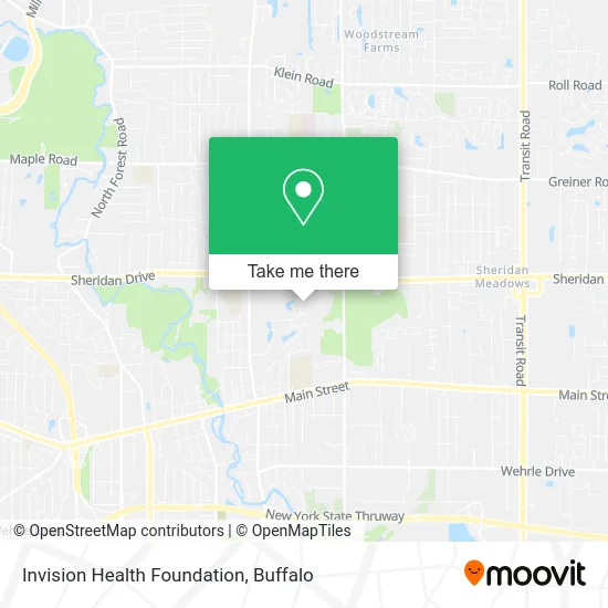 Invision Health Foundation map