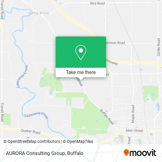 Mapa de AURORA Consulting Group