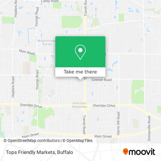 Tops Friendly Markets map