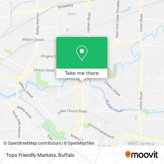 Tops Friendly Markets map