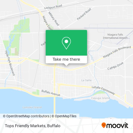 Tops Friendly Markets map