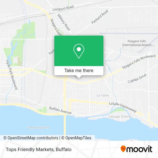 Tops Friendly Markets map