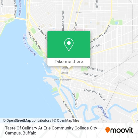 Taste Of Culinary At Erie Community College City Campus map