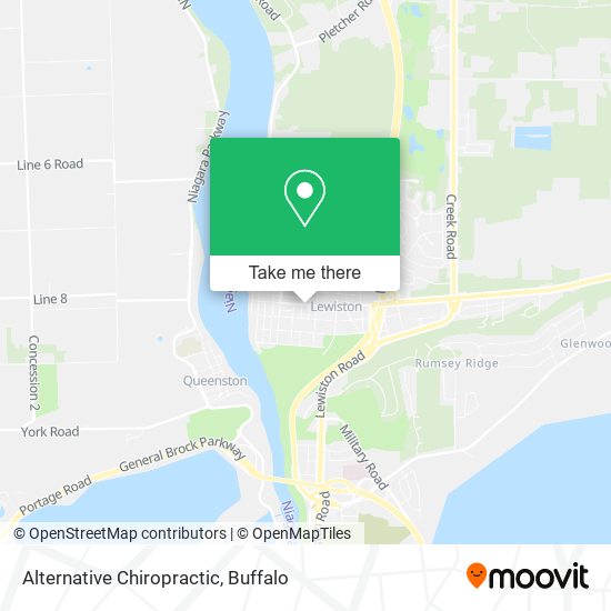 Mapa de Alternative Chiropractic