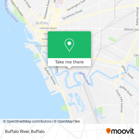Mapa de Buffalo River