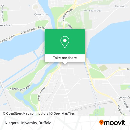 Mapa de Niagara University