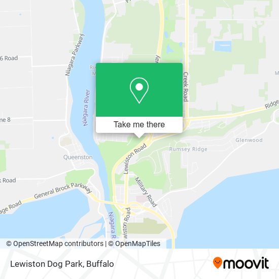 Lewiston Dog Park map