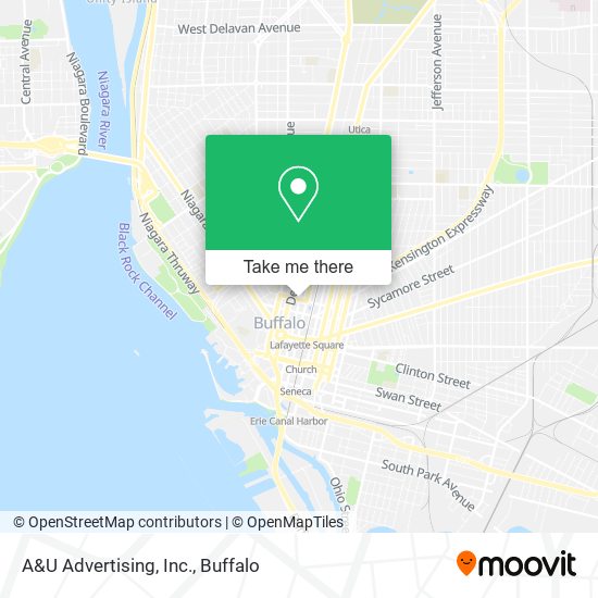 A&U Advertising, Inc. map