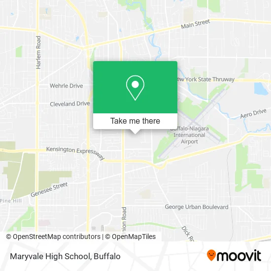 Maryvale High School map