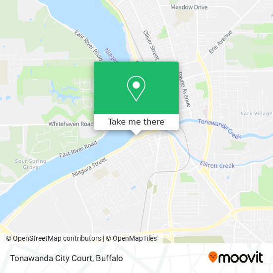 Mapa de Tonawanda City Court
