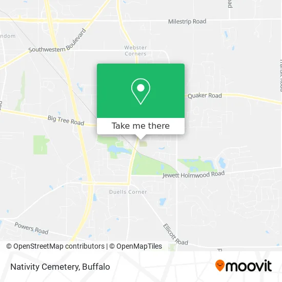 Nativity Cemetery map