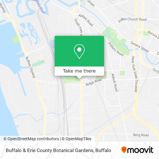 Buffalo & Erie County Botanical Gardens map