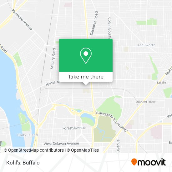 Mapa de Kohl's