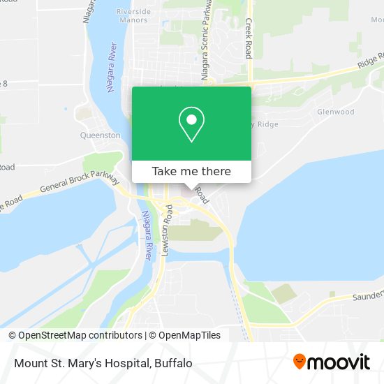 Mapa de Mount St. Mary's Hospital