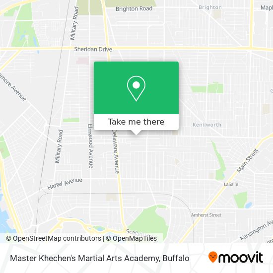 Master Khechen's Martial Arts Academy map