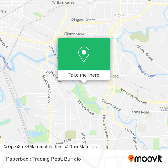 Paperback Trading Post map