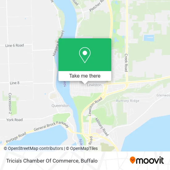 Tricia's Chamber Of Commerce map
