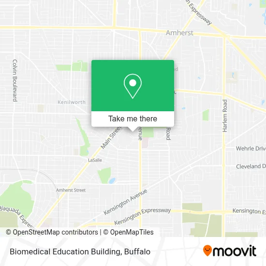 Biomedical Education Building map