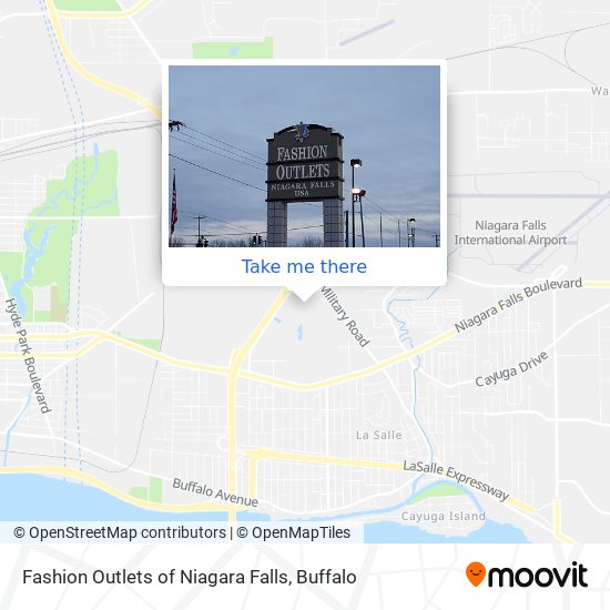 Støv krans Adskillelse How to get to Fashion Outlets of Niagara Falls in Buffalo by Bus?