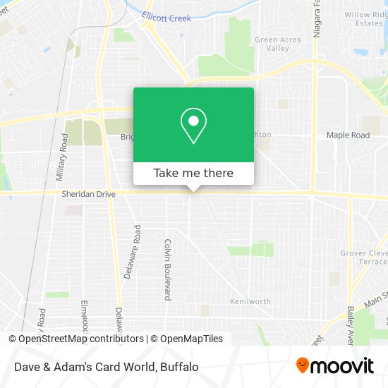 Mapa de Dave & Adam's Card World