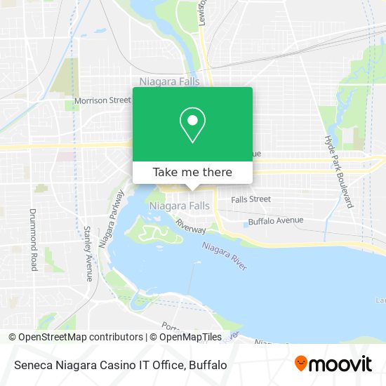Seneca Niagara Casino IT Office map