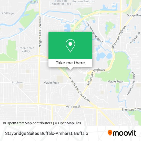 Mapa de Staybridge Suites Buffalo-Amherst