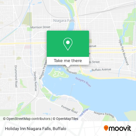 Mapa de Holiday Inn Niagara Falls