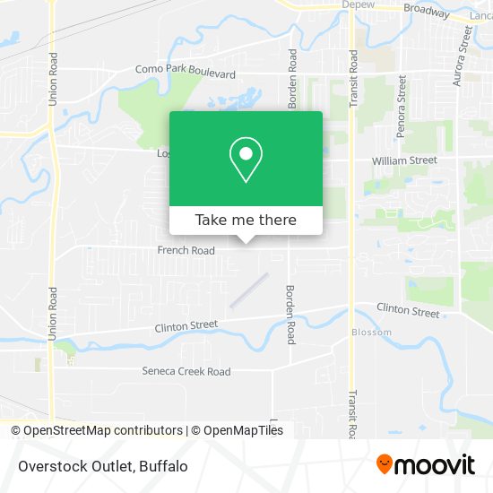 Overstock Outlet map