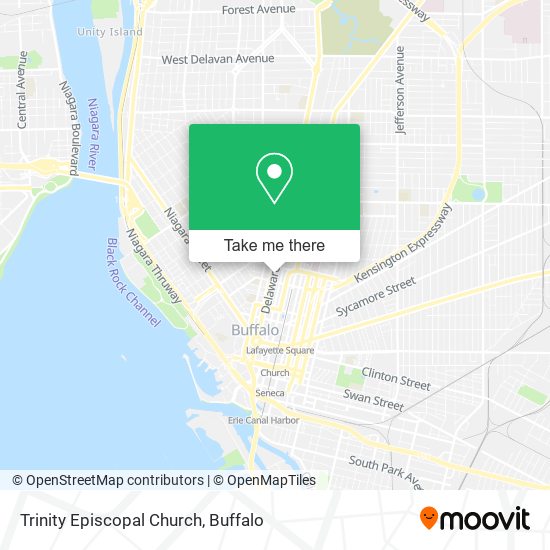 Mapa de Trinity Episcopal Church