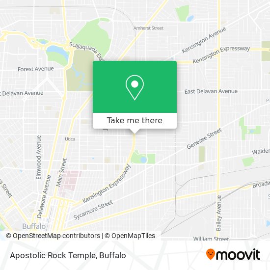 Mapa de Apostolic Rock Temple