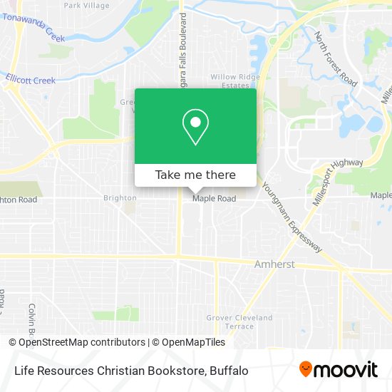 Life Resources Christian Bookstore map