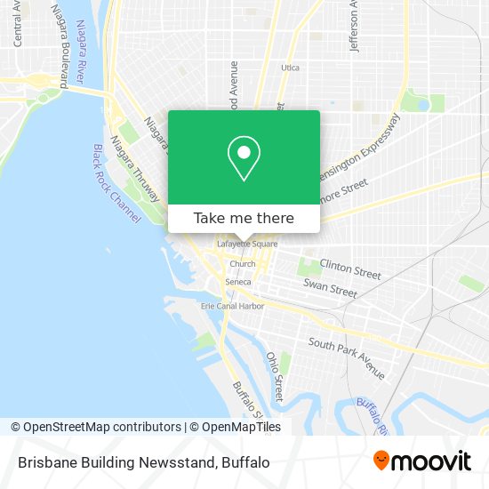 Mapa de Brisbane Building Newsstand