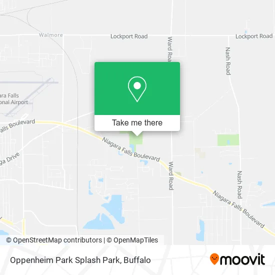 Oppenheim Park Splash Park map