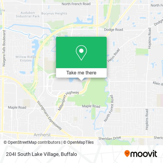 204I South Lake Village map