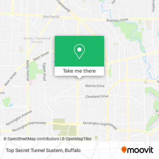 Mapa de Top Secret Tunnel Sustem