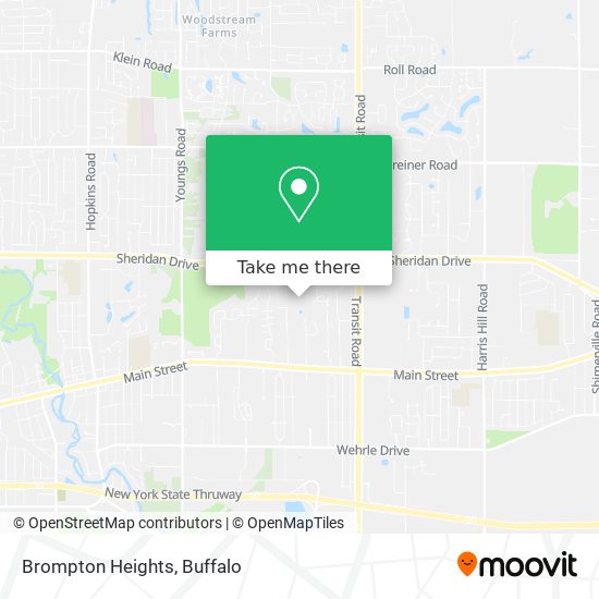 Mapa de Brompton Heights
