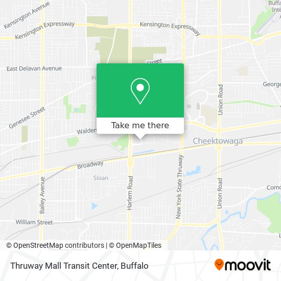 Mapa de Thruway Mall Transit Center