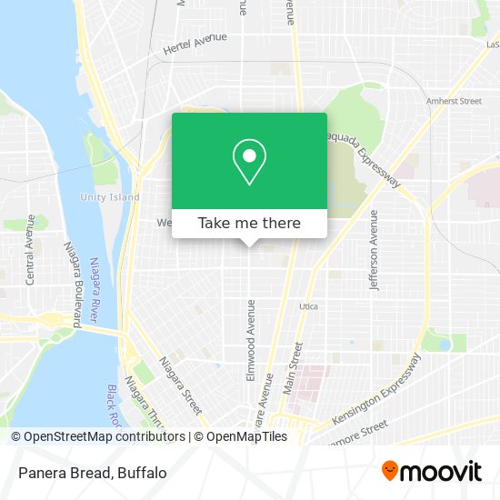Mapa de Panera Bread