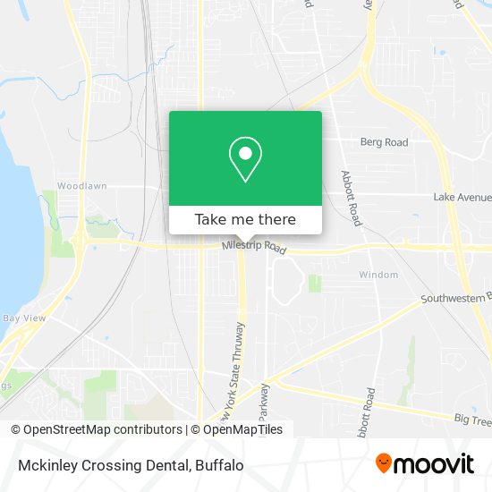 Mckinley Crossing Dental map